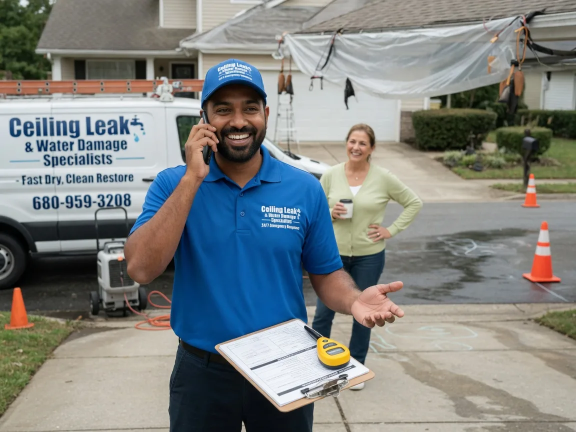 Ceiling Leak Cleanup Freeville, NY FAQs